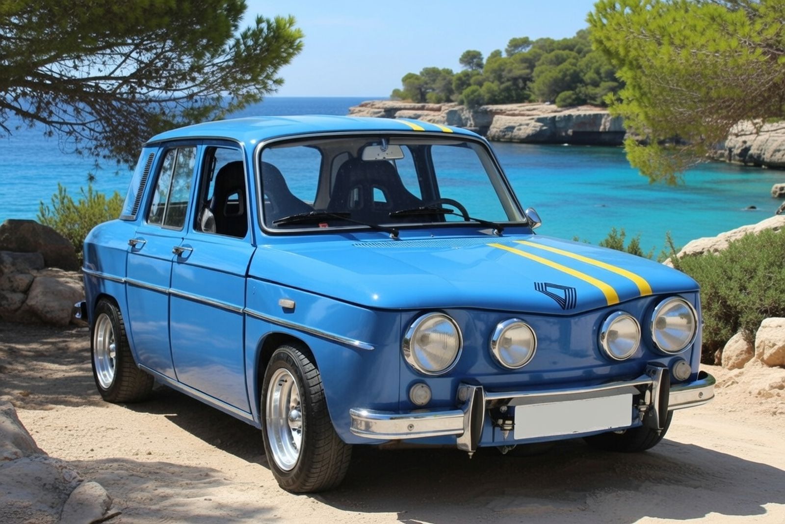 Un Gordini como el que se anuncia en coleccionable de piezas en los intermedios