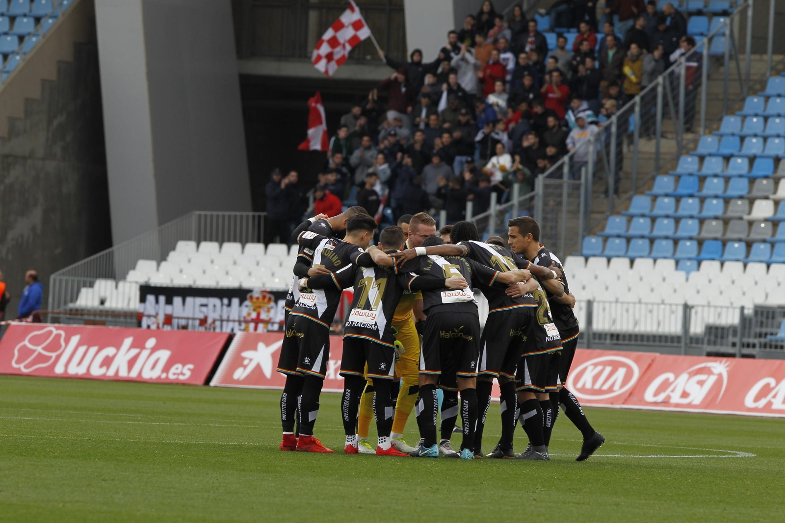El UD Almería-Rayo Vallecano, en imágenes