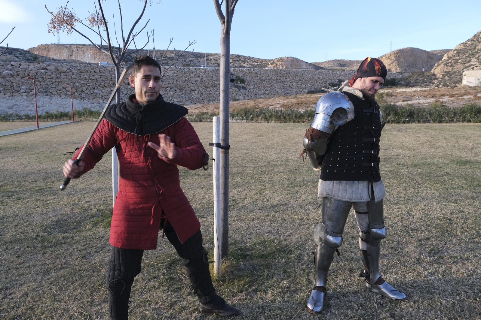 Fotogalería de los combates medievales en Almería