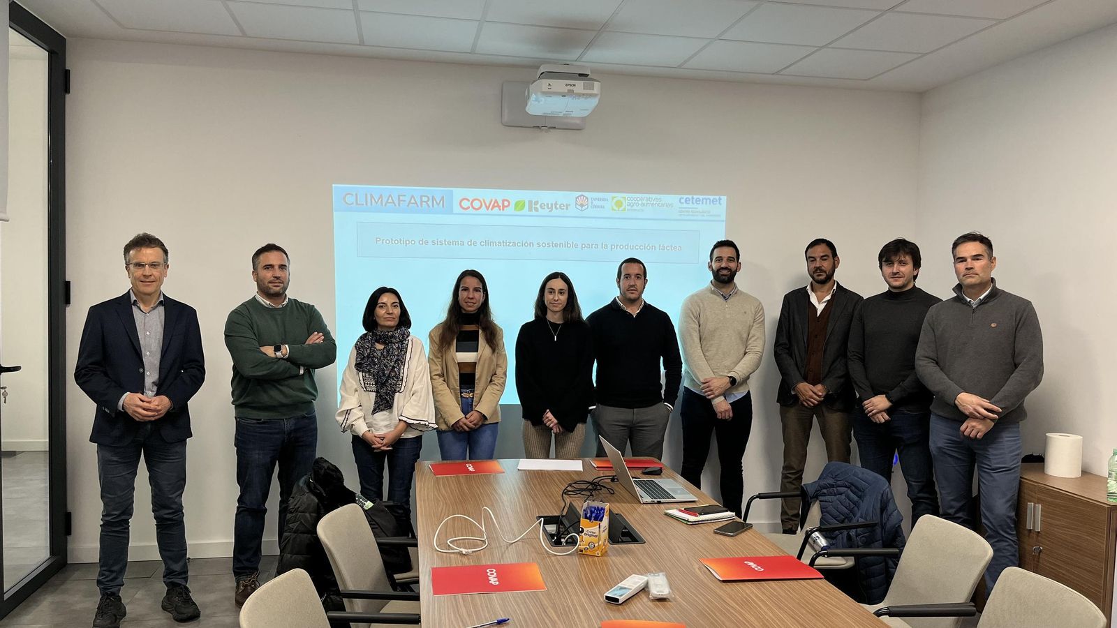 Integrantes del grupo operativo Climafarm.