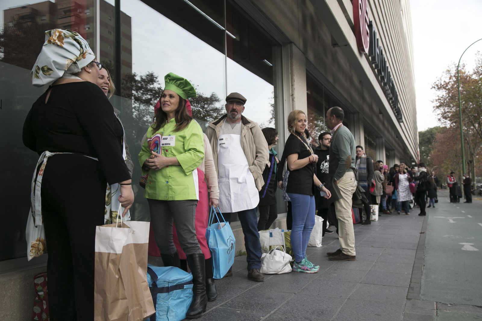 El casting de 'Masterchef' en Sevilla