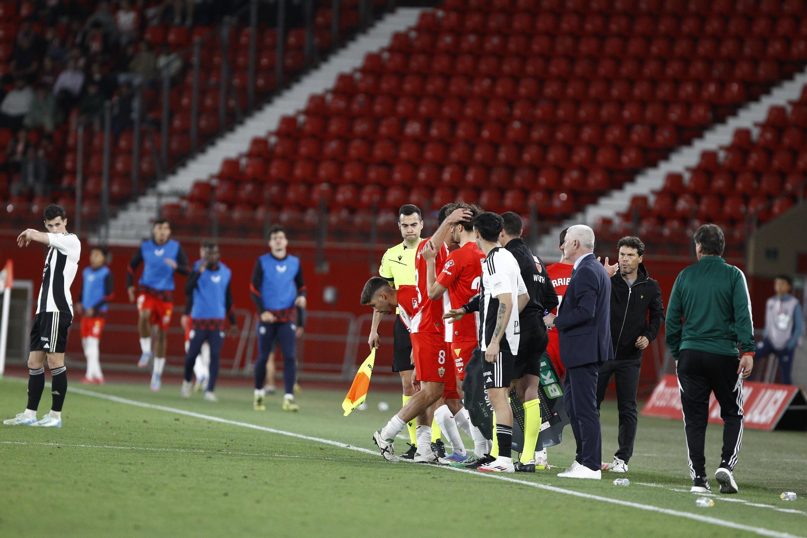 U.D. Almería-Racing Club Ferrol, en imágenes
