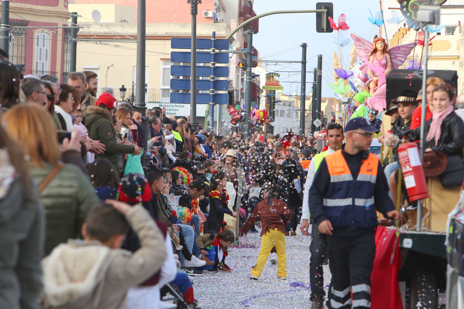 La Cabalgata de Carnaval de Chiclana, en imágenes