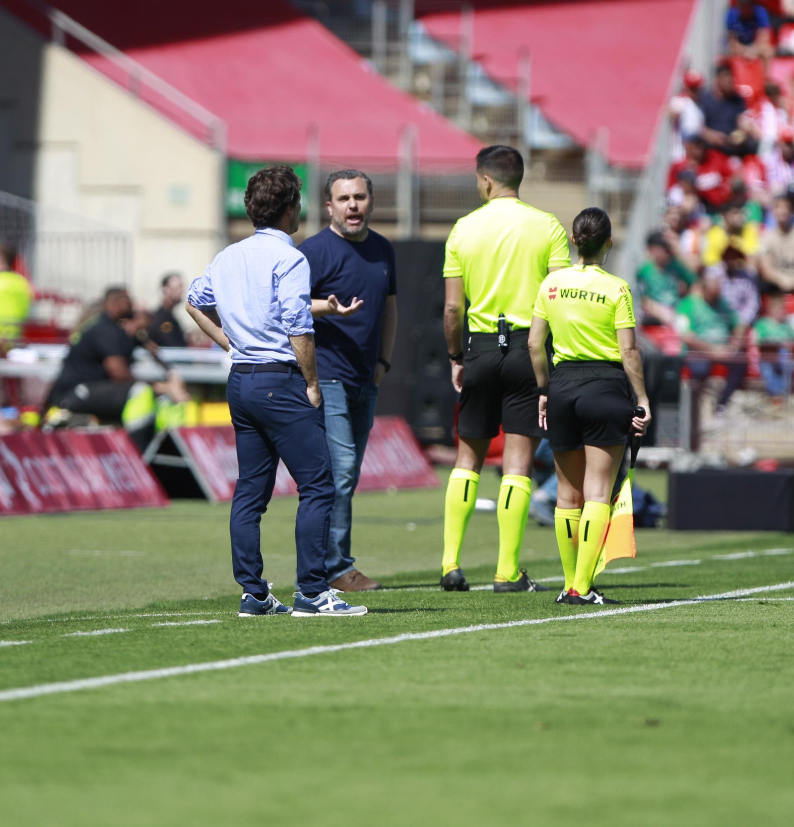 Imágenes del partido de la Liga Santander U.D. Almería-Cádiz C.F.