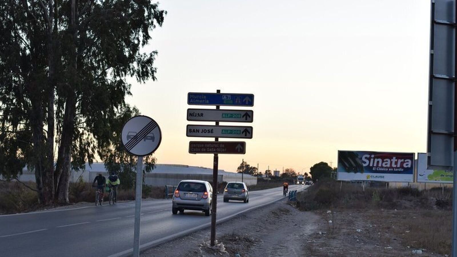 La Al-3111 registró 50 accidentes, dos mortales, entre 2016 y 2020 en Níjar