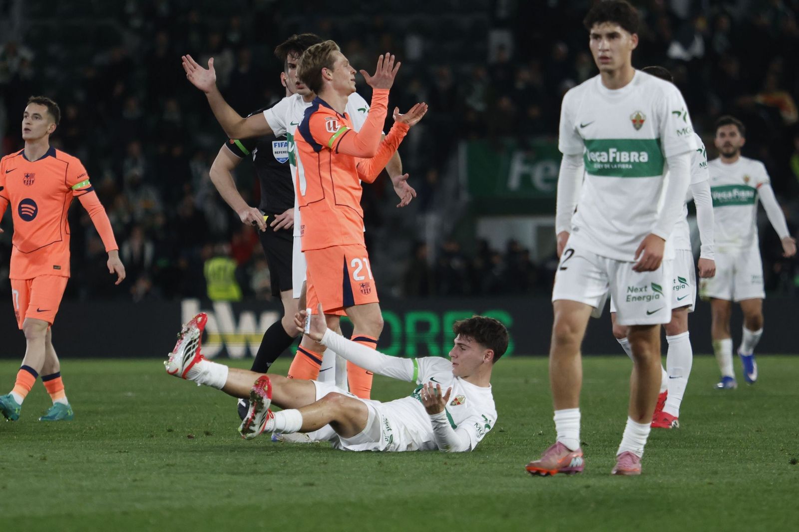 Las fotos del Elche-Barcelona