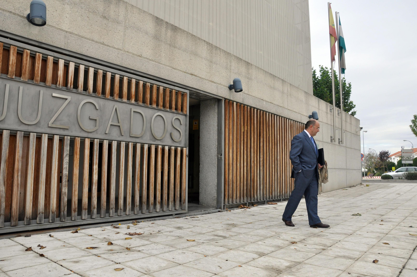 Imagen de archivo de la entrada a los Juzgados de Santa Fe.