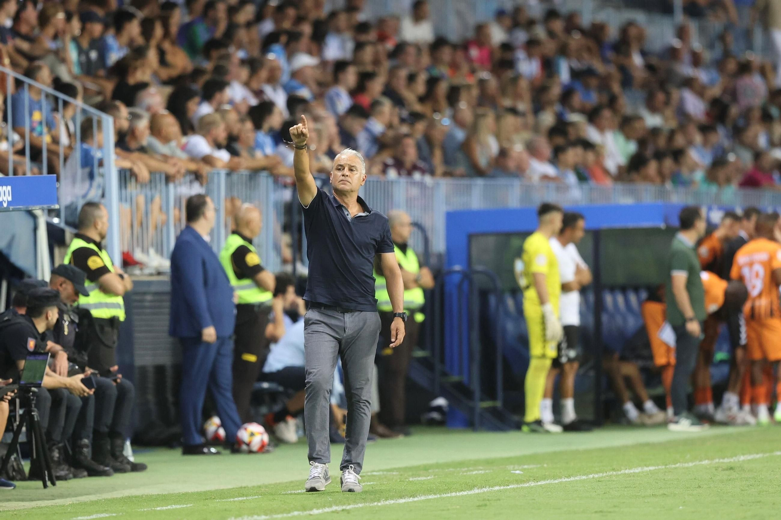 El paso de Sergio Pellicer por el Málaga CF, en fotos