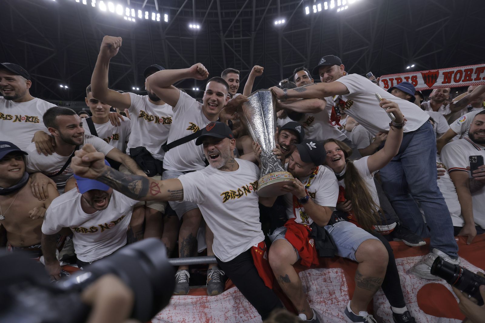 Las imágenes de la celebración del Sevilla fc