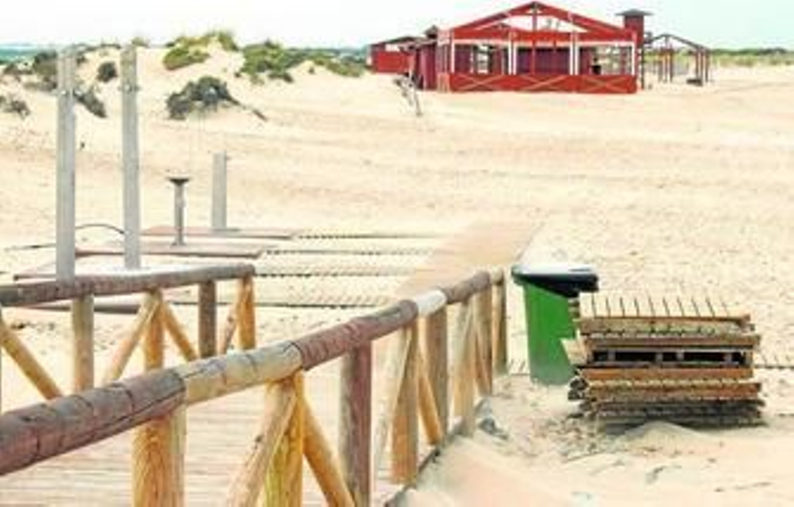 Playa de Camposoto-El Castillo en San Fernando, una de las que se encuentra peor valoradas