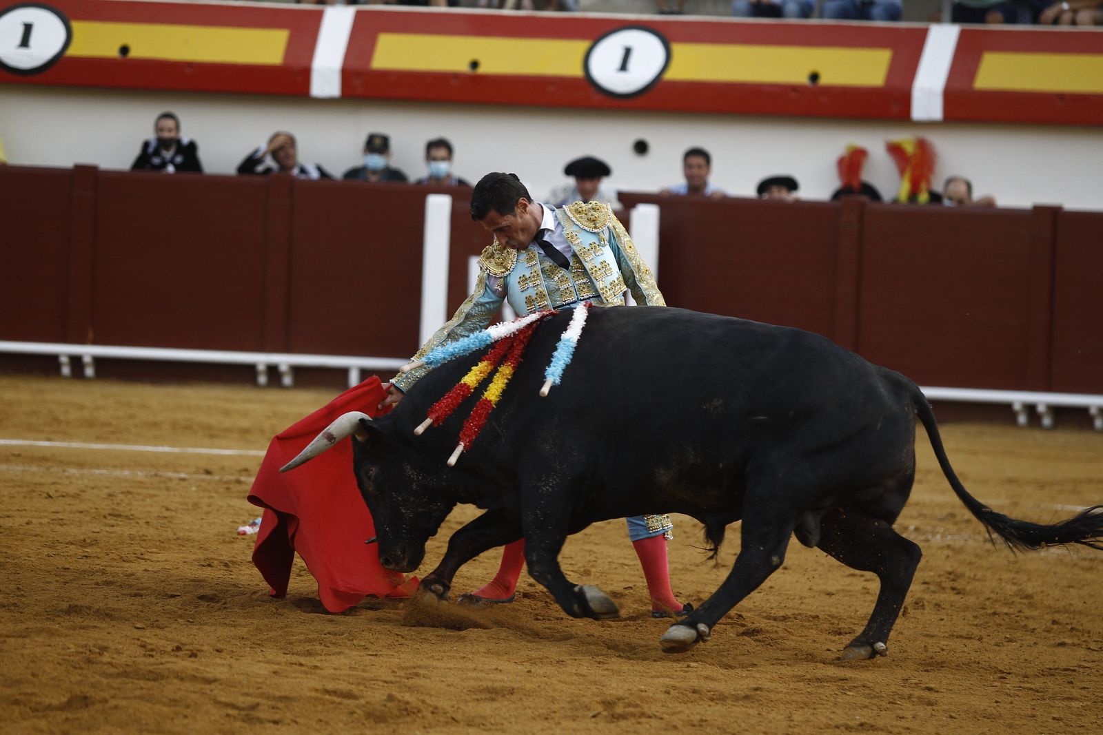 Corrida de toros del diestro Jesús de Almería en Vera.