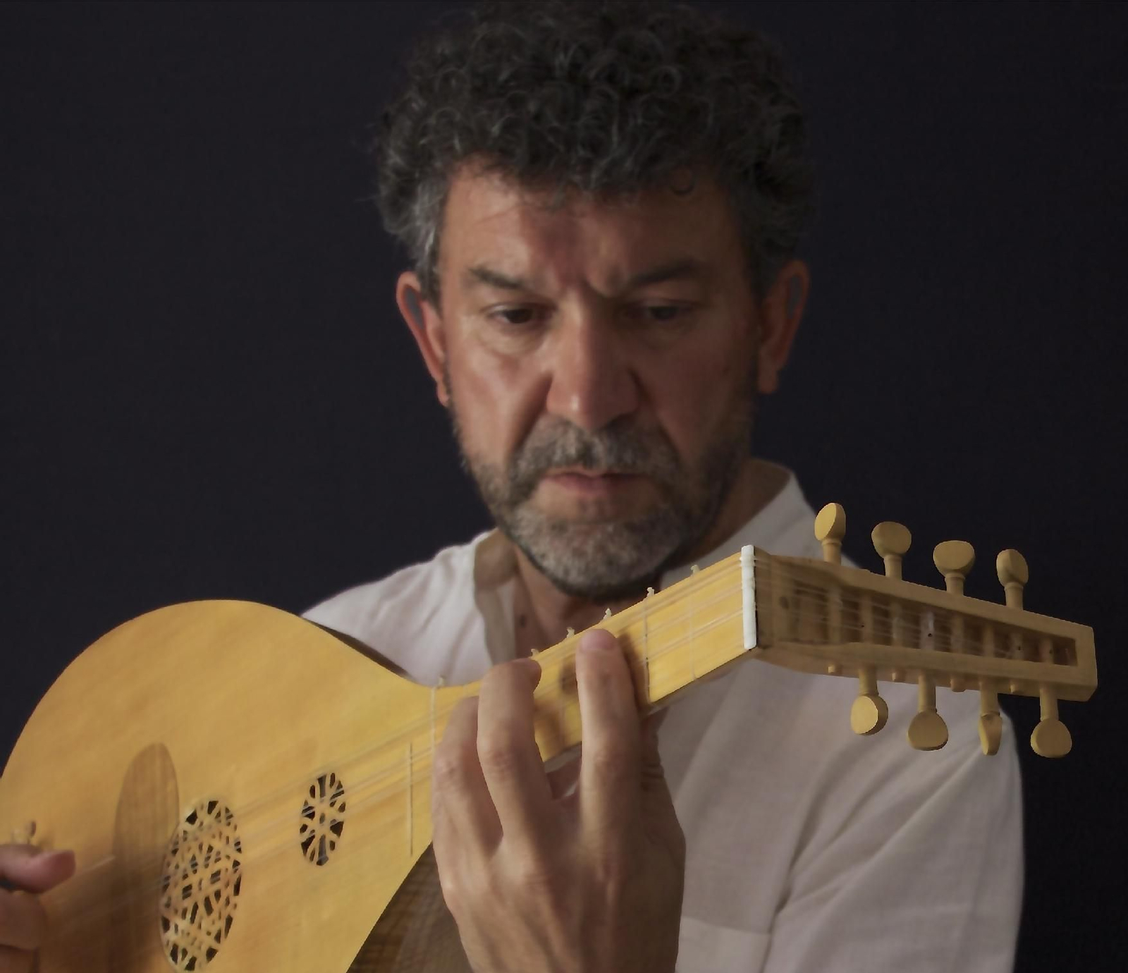 El músico aracenense José Luis Pastor.