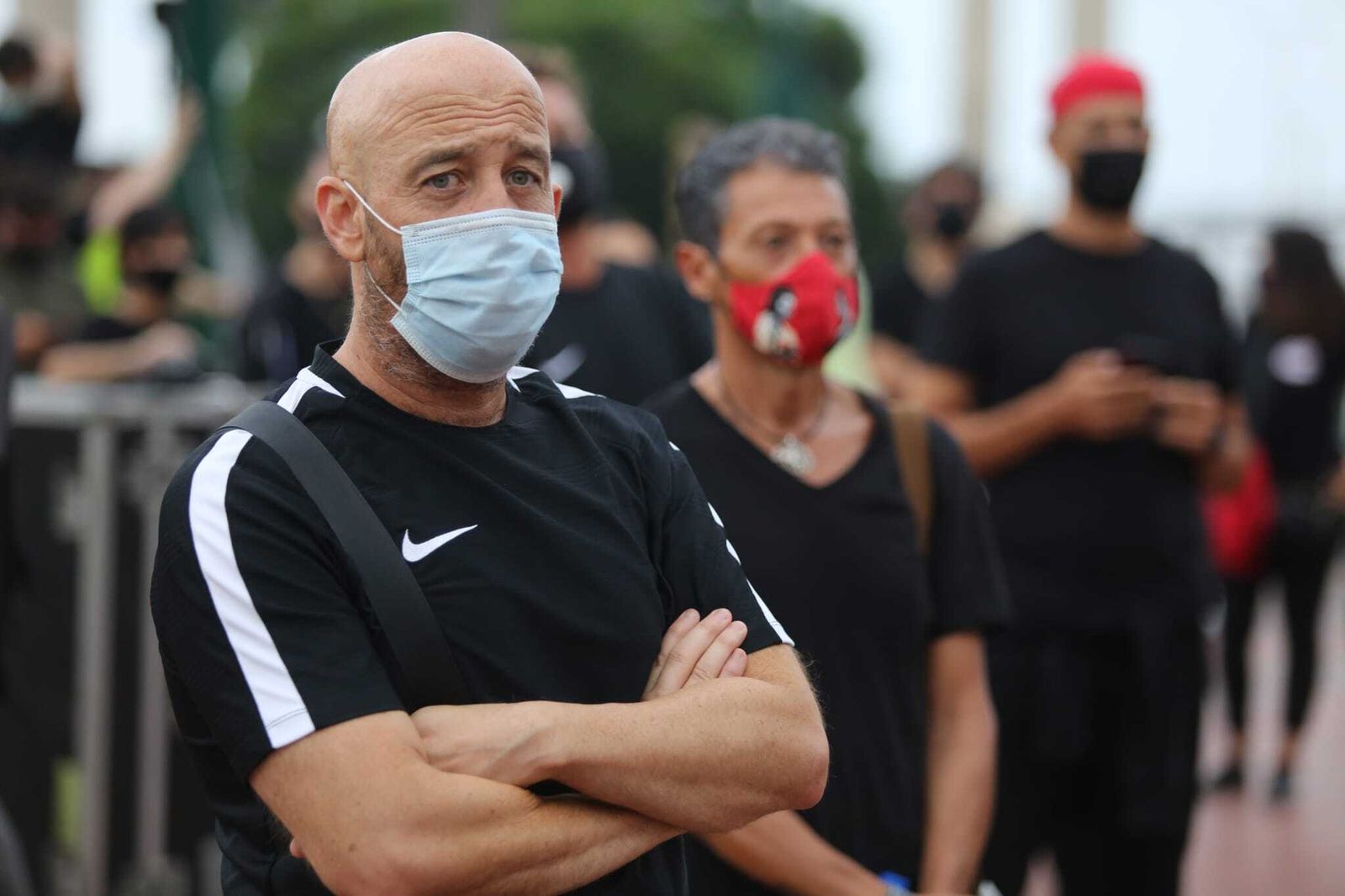 Las fotos de la manifestación de 'Alerta Roja' en Málaga en defensa de la cultura