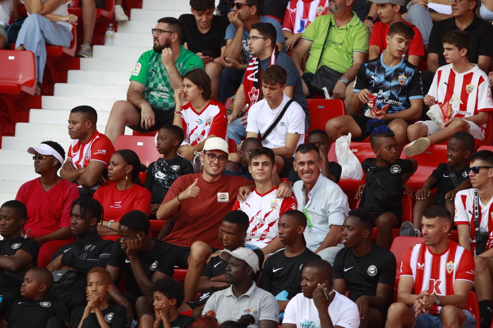 Imágenes de la U.D. Almería-Rayo Vallecano