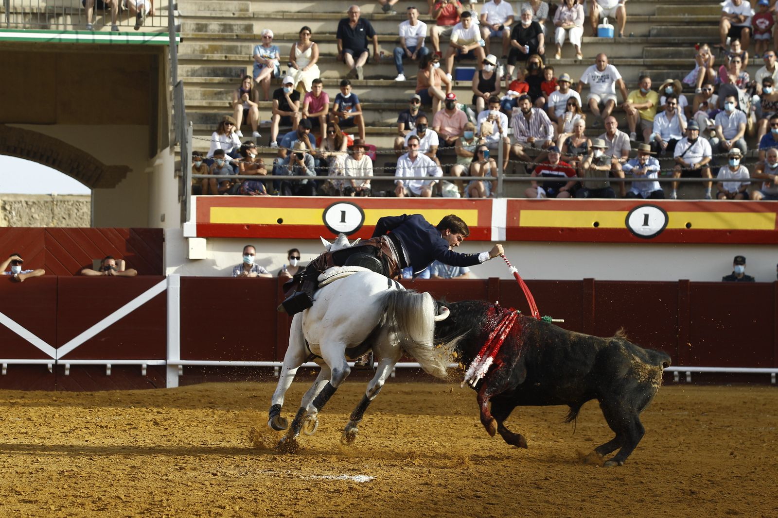 Corrida de toros del diestro Jesús de Almería en Vera.