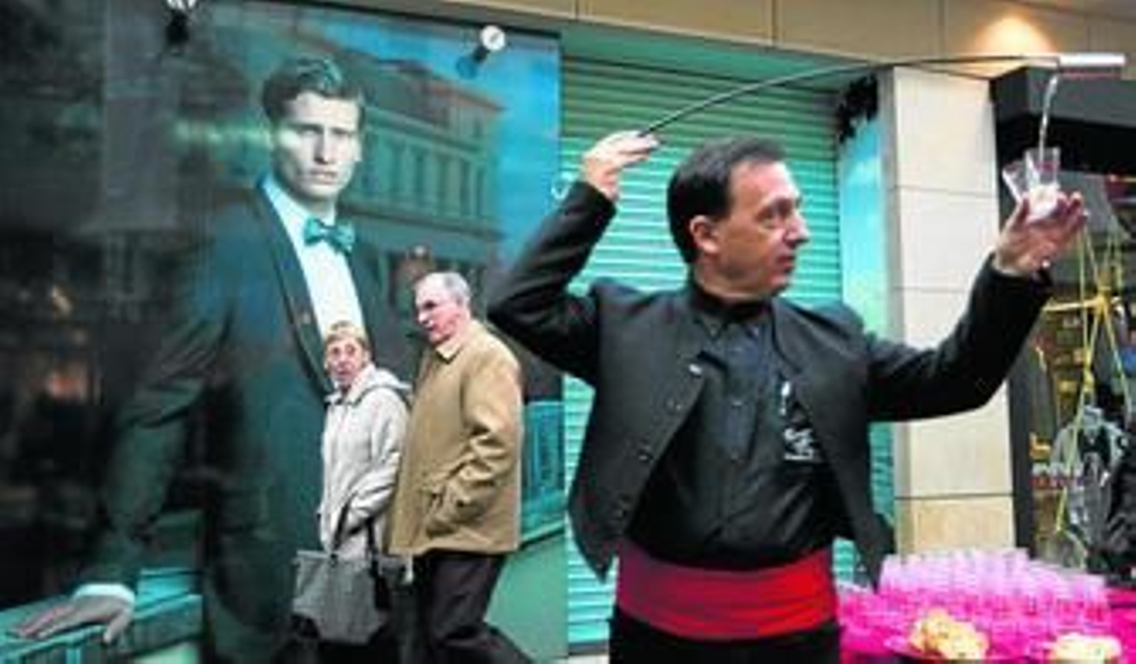 Acción de promoción andaluza llevada a cabo en Liverpool con motivo de la WTM de 2010.