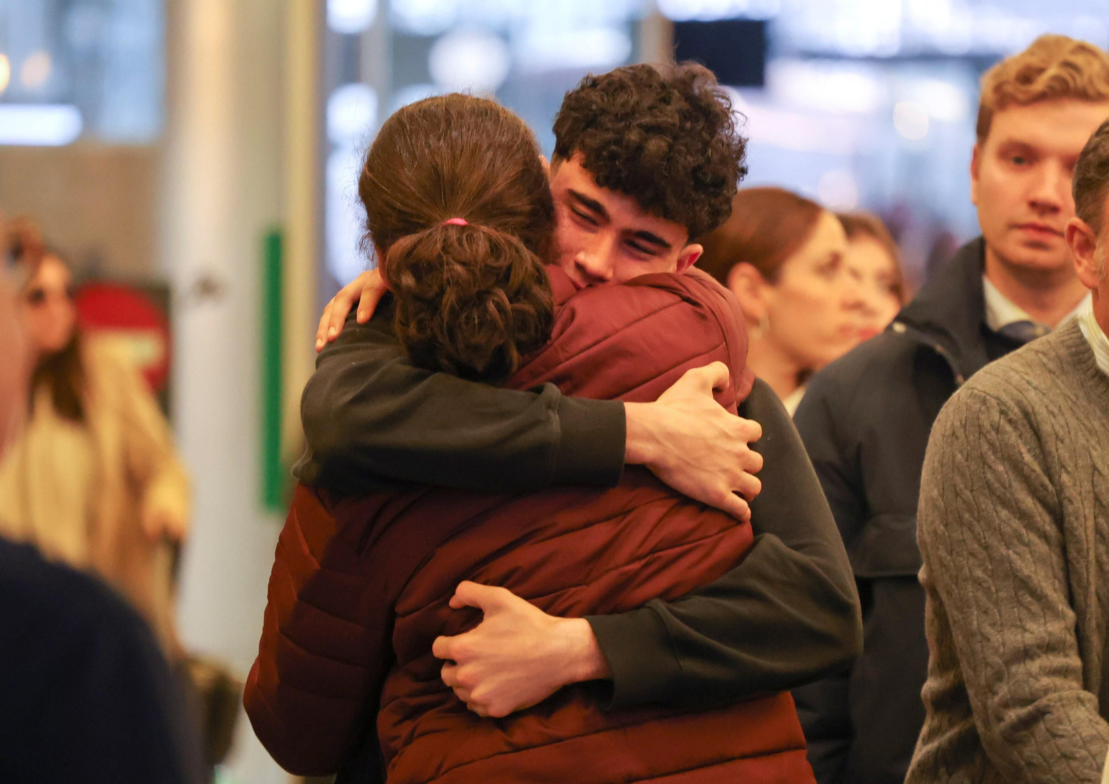 Reencuentros por Navidad en Málaga (fotos)