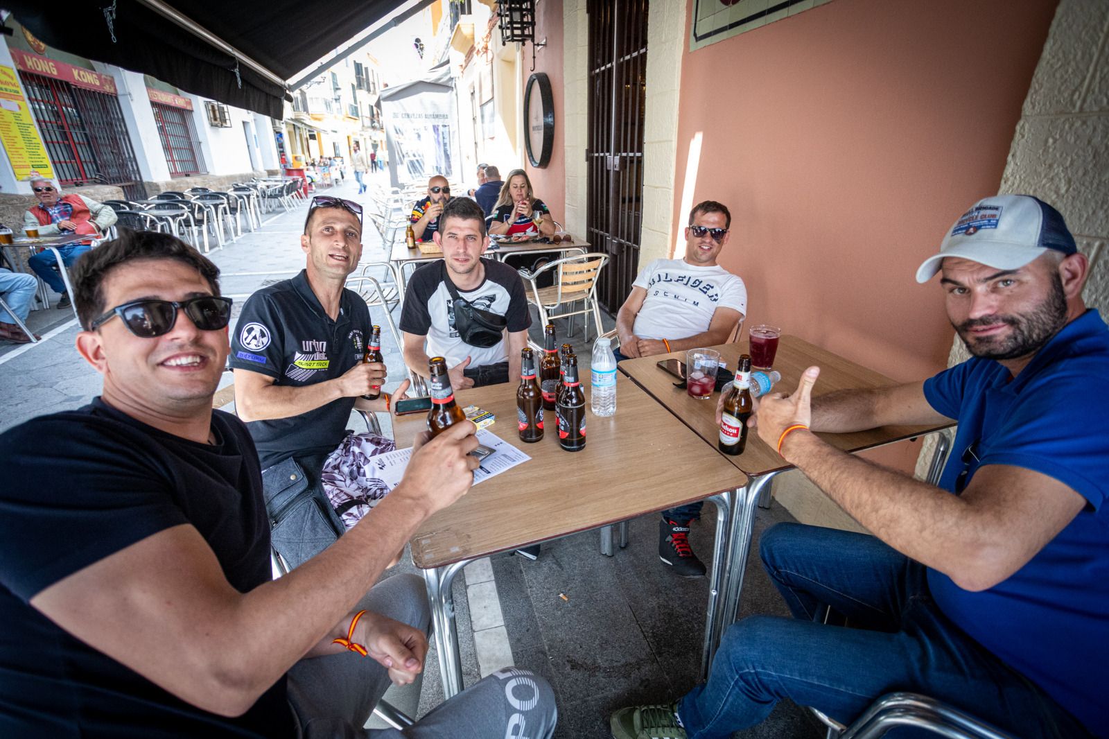 Motorada en El Puerto: Lleno en la Ribera del Marisco
