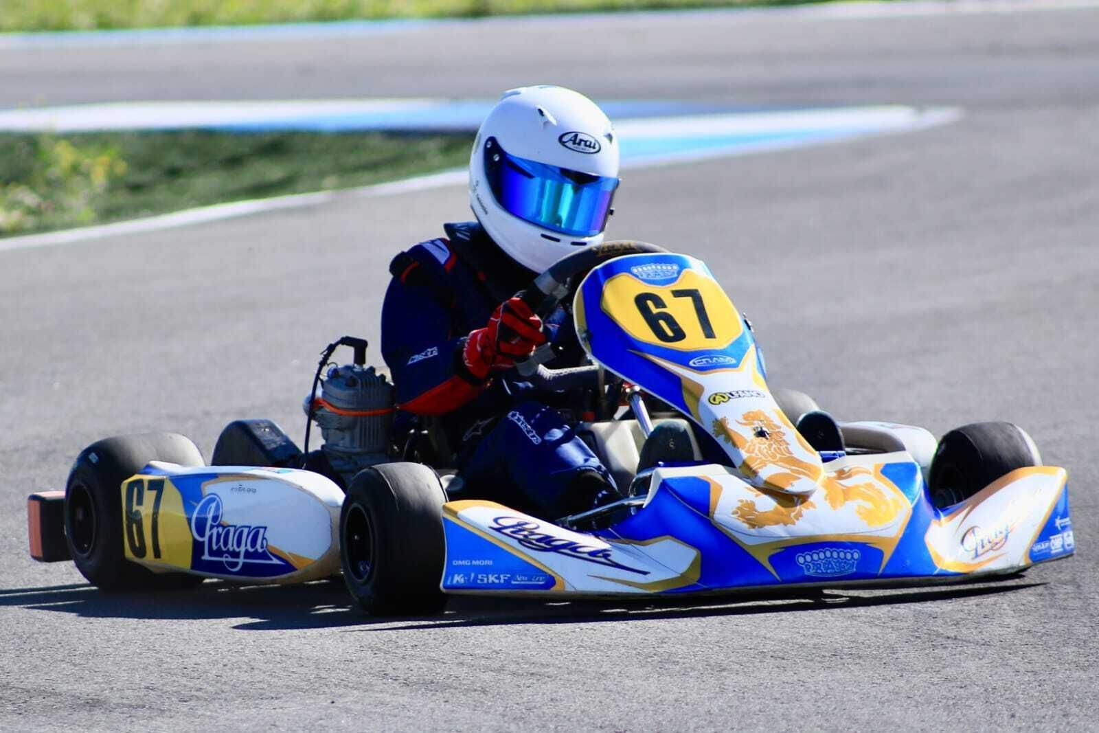 Hugo González terminó segundo en la primera prueba disputada en Sanlúcar.