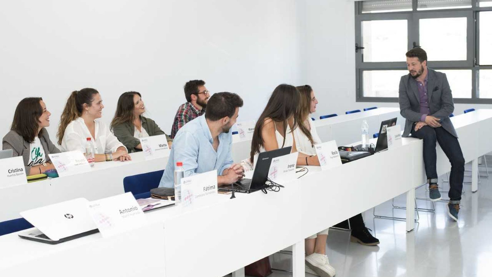 Sesión del Máster in Business Administration (MBA) en el Campus de Loyola.