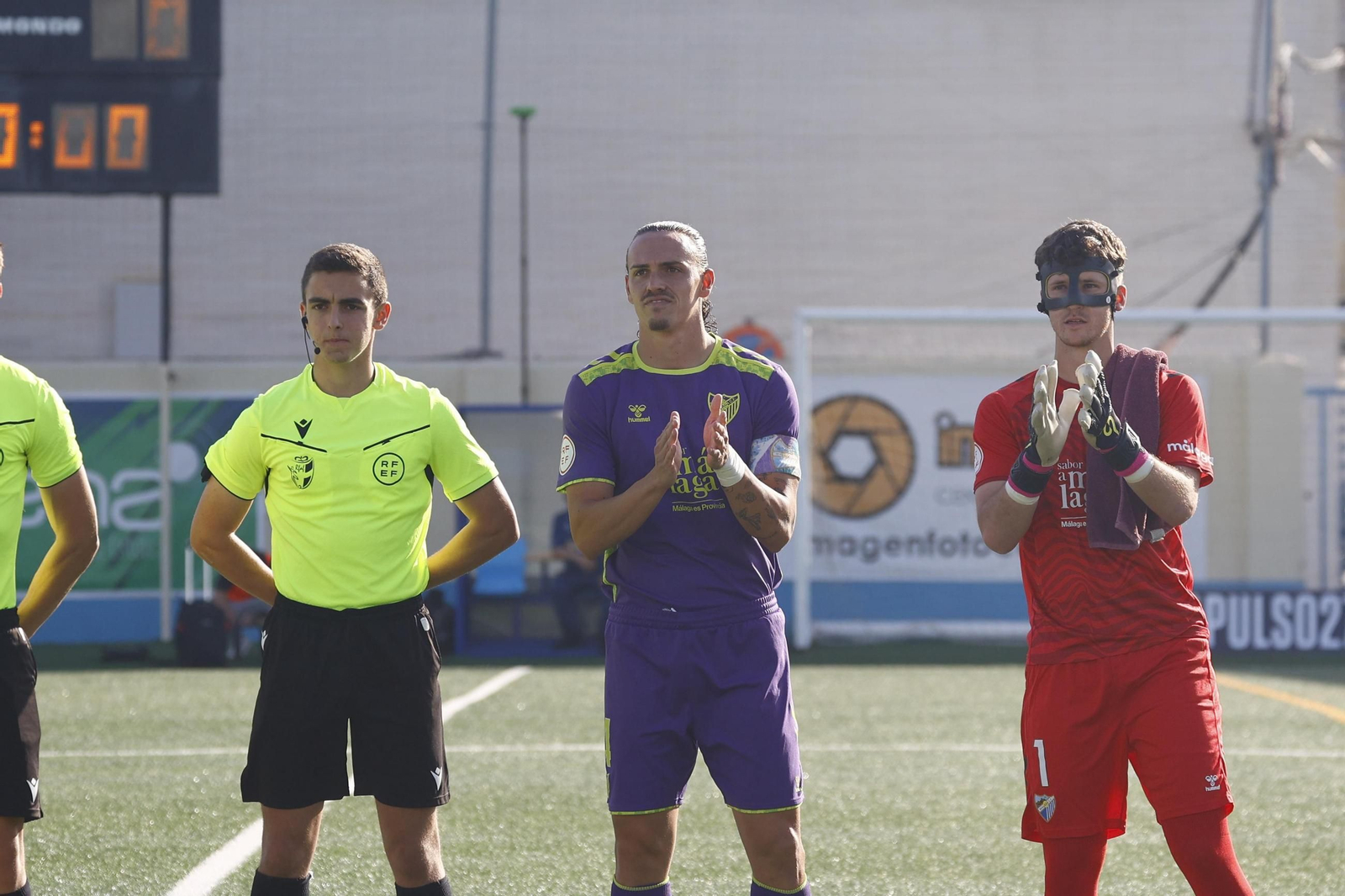 Loren, Chupete, Izan Merino, mucha afición... El Atlético Malagueño, apoyado en Mijas