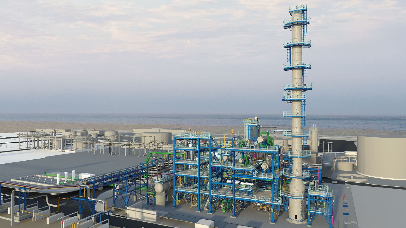 Planta IPA de Cepsa.