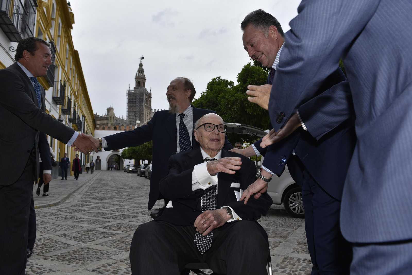 Los asistentes al VII Premio Manuel Clavero