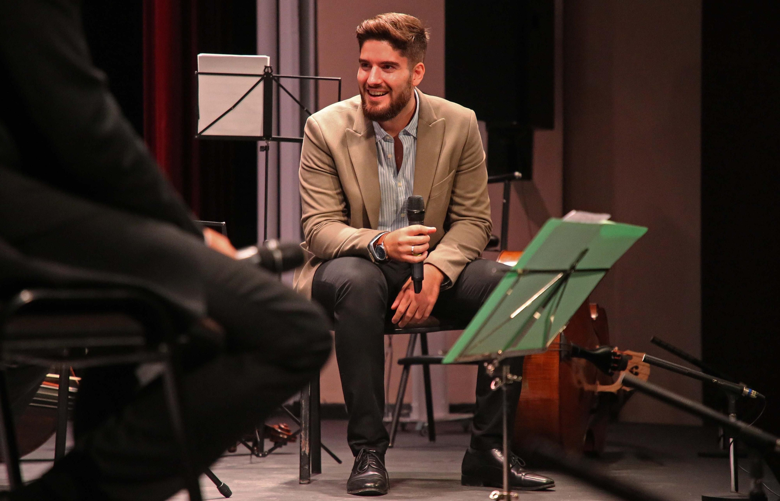 La interpretación de la sinfonía inédita de Aldo Mata, en imágenes