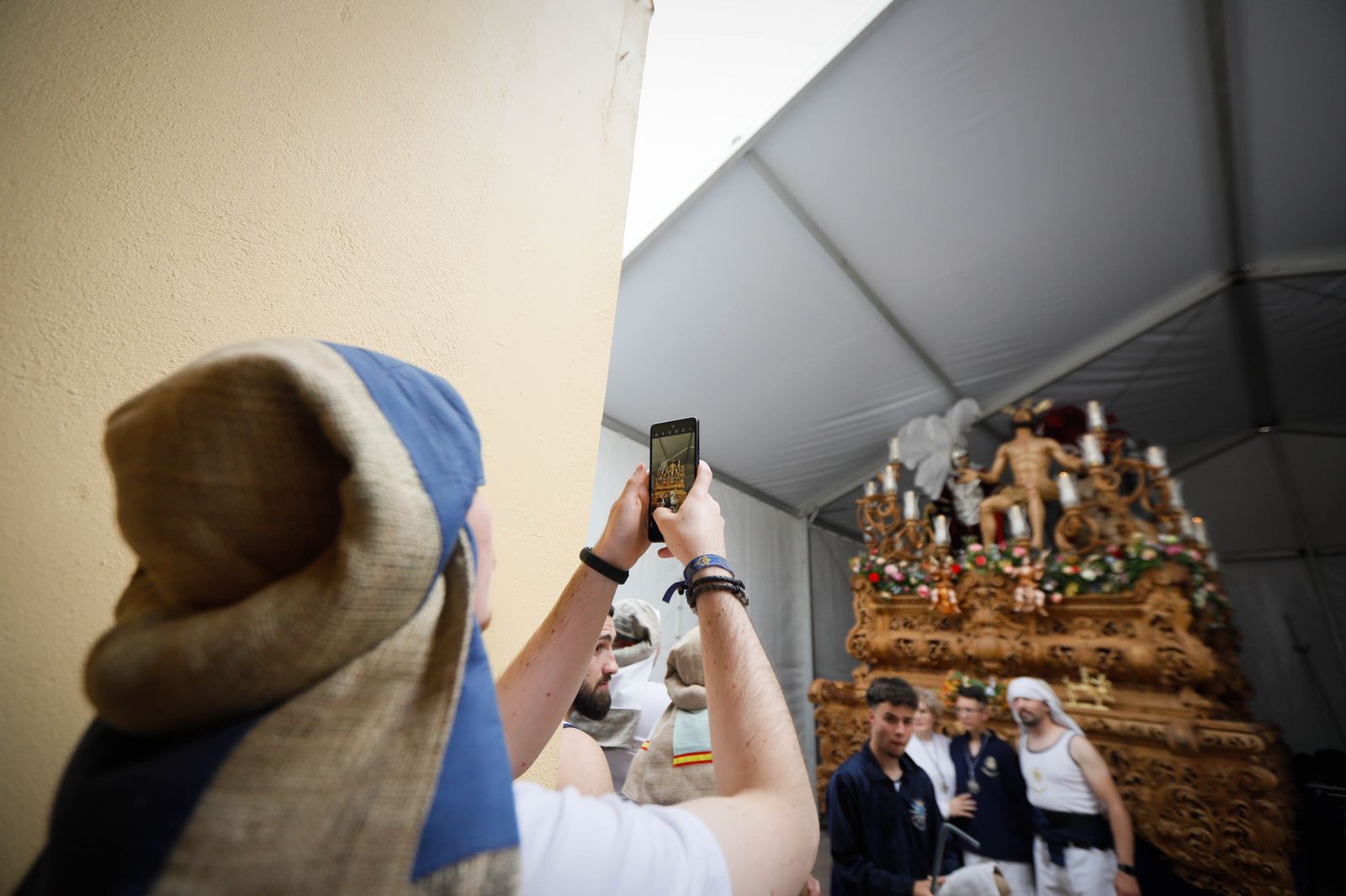 Mira como la cena sale a las calles de Almería tras las lluvias