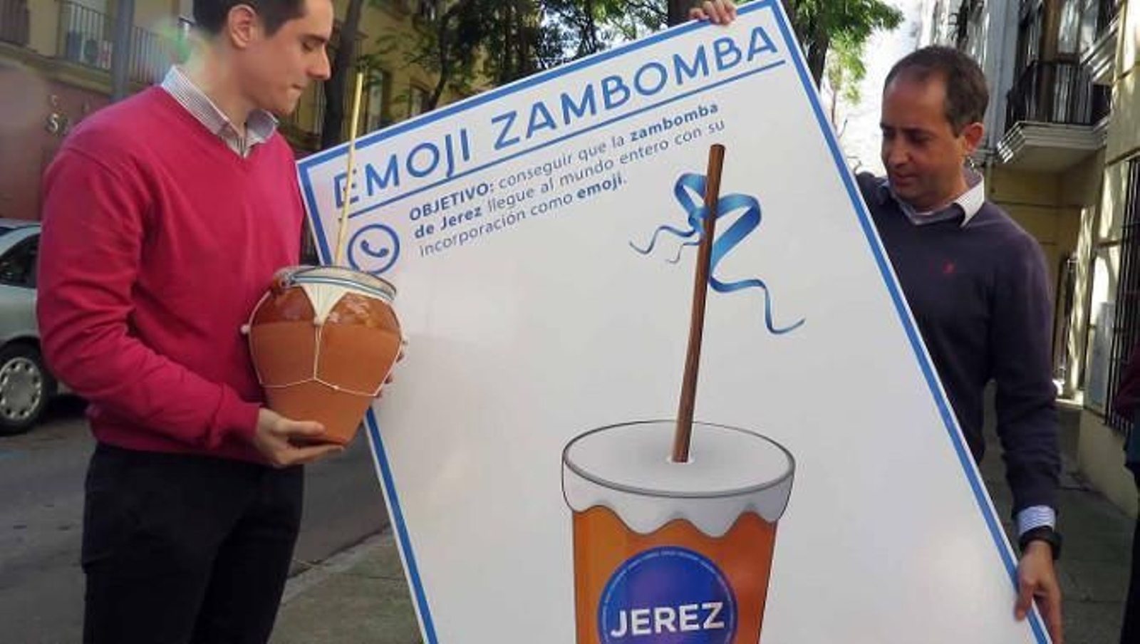 Espinar y Saldaña, con el 'Emoji' propuesta