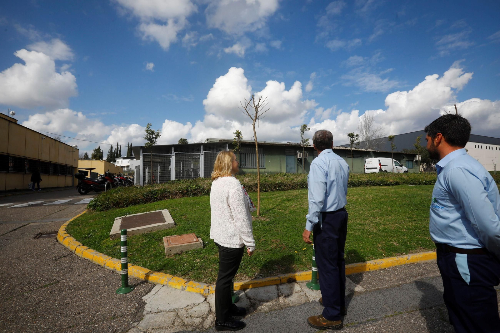 Las zonas verdes repobladas del Hospital Reina Sofía de Córdoba, en imágenes