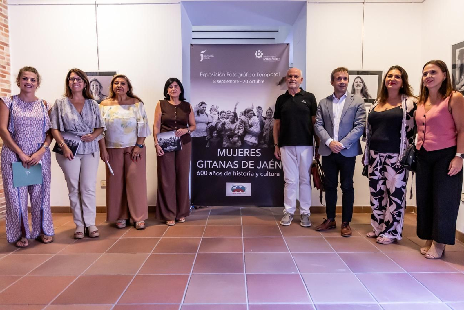 Inauguración de la exposición 'Mujeres gitanas de Jaén. 600 años de historia y cultura'