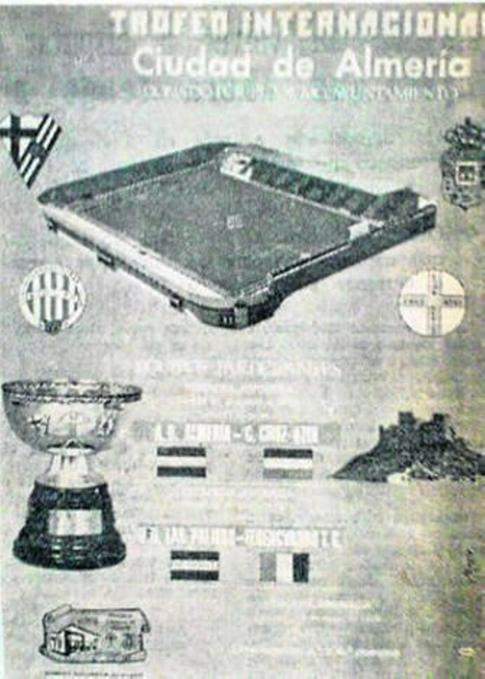 Cartel de aquel trofeo.