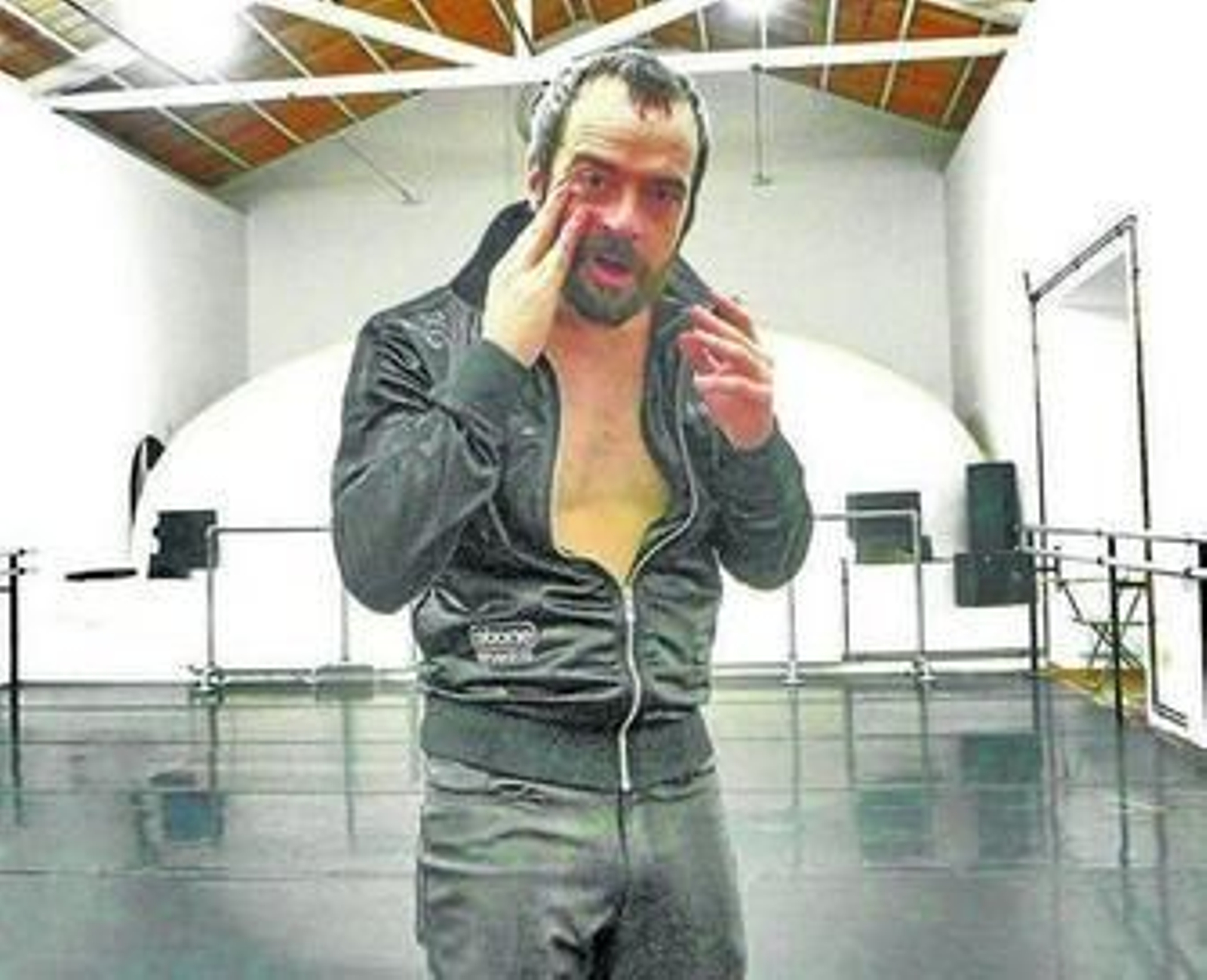 El bailarín y coreógrafo Guillermo Weickert (Huelva, 1974).