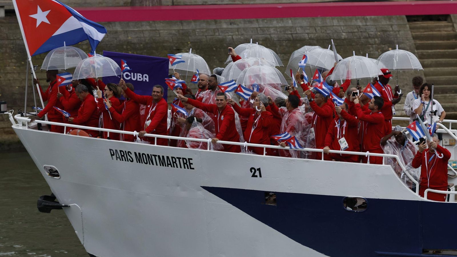 Las fotos de la ceremonia de inauguración de los Juegos Olímpicos de París 2024