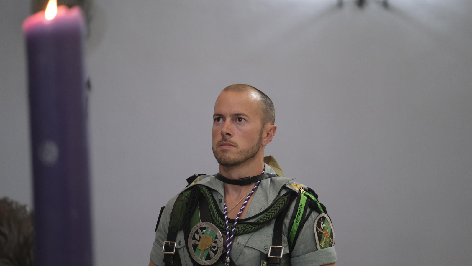 La Legión custodia el Cristo de la Buena Muerte en la Semana Santa de El Parador 2025