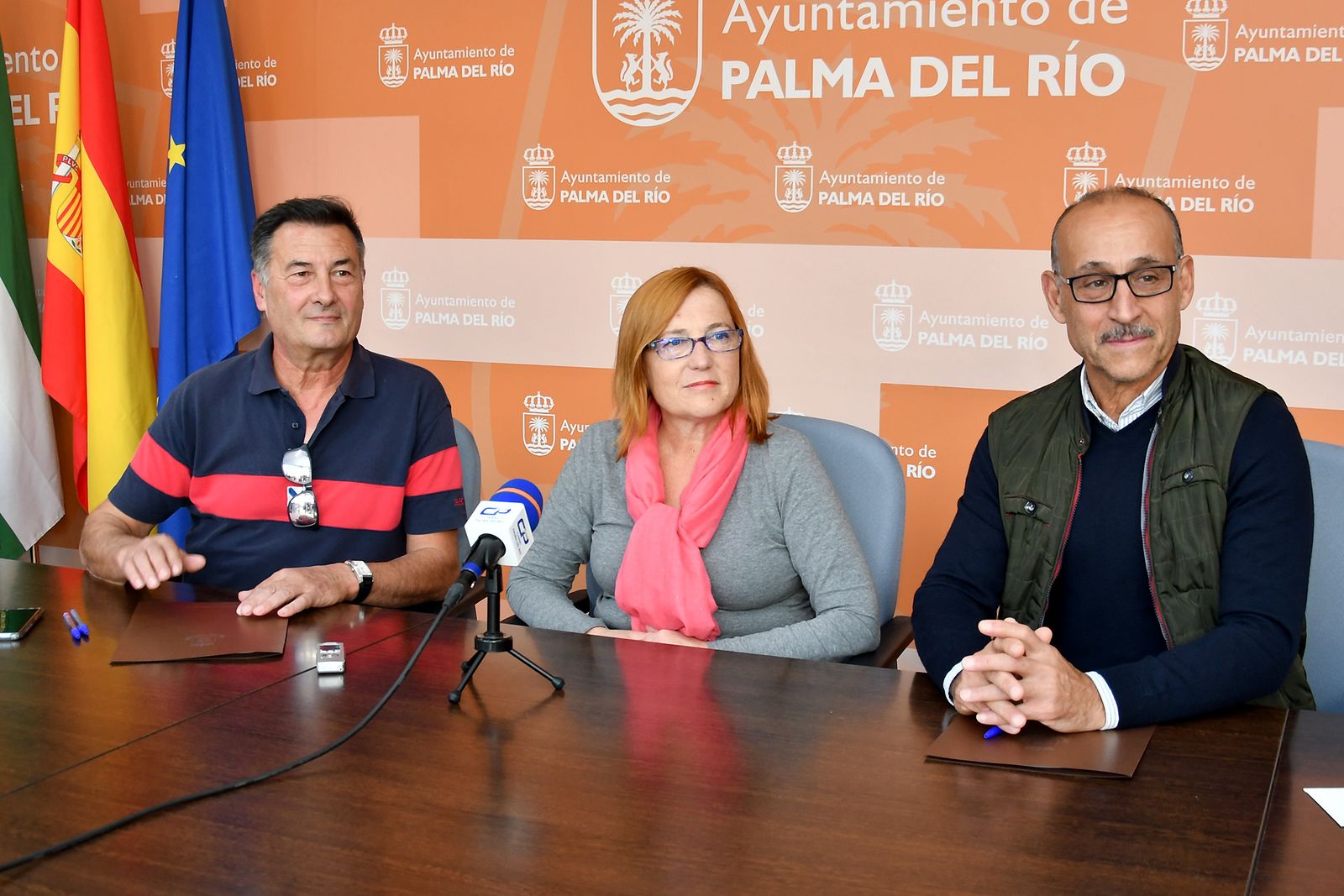 José Luis Lozano, Esperanza Caro de la Barrera y Antonio Navarro.