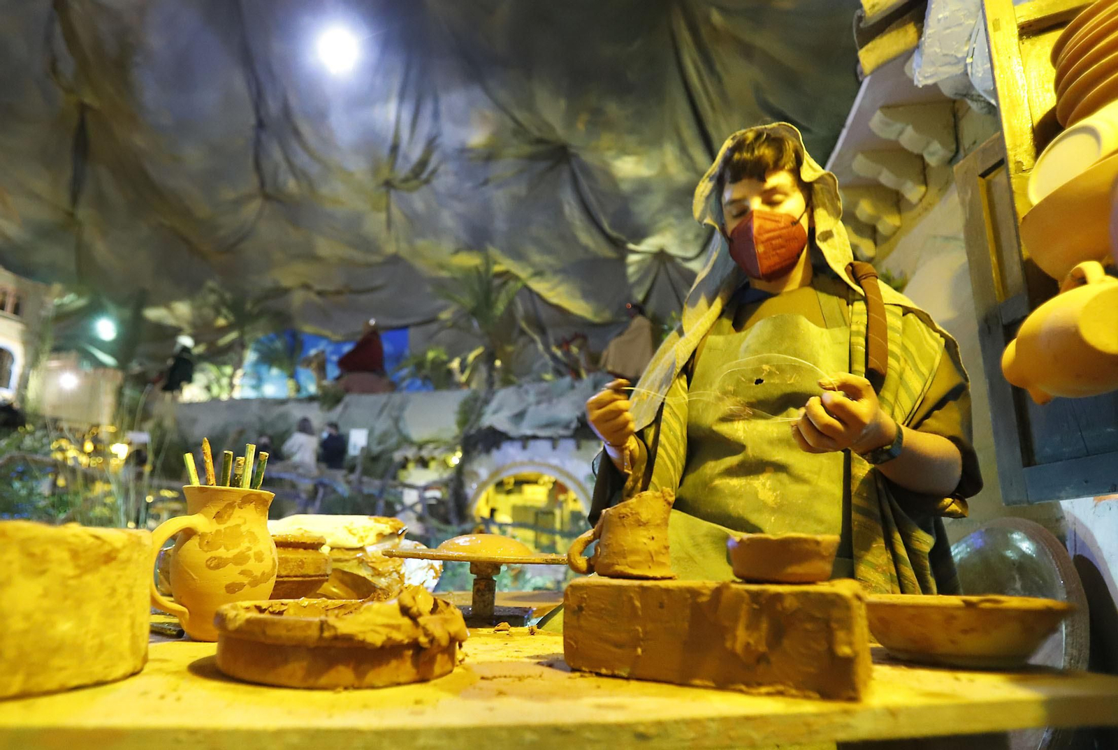 Imágenes del Belén Viviente de Beas