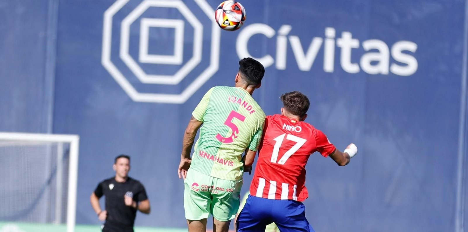 El Atlético de Madrid B - Málaga CF, en fotos