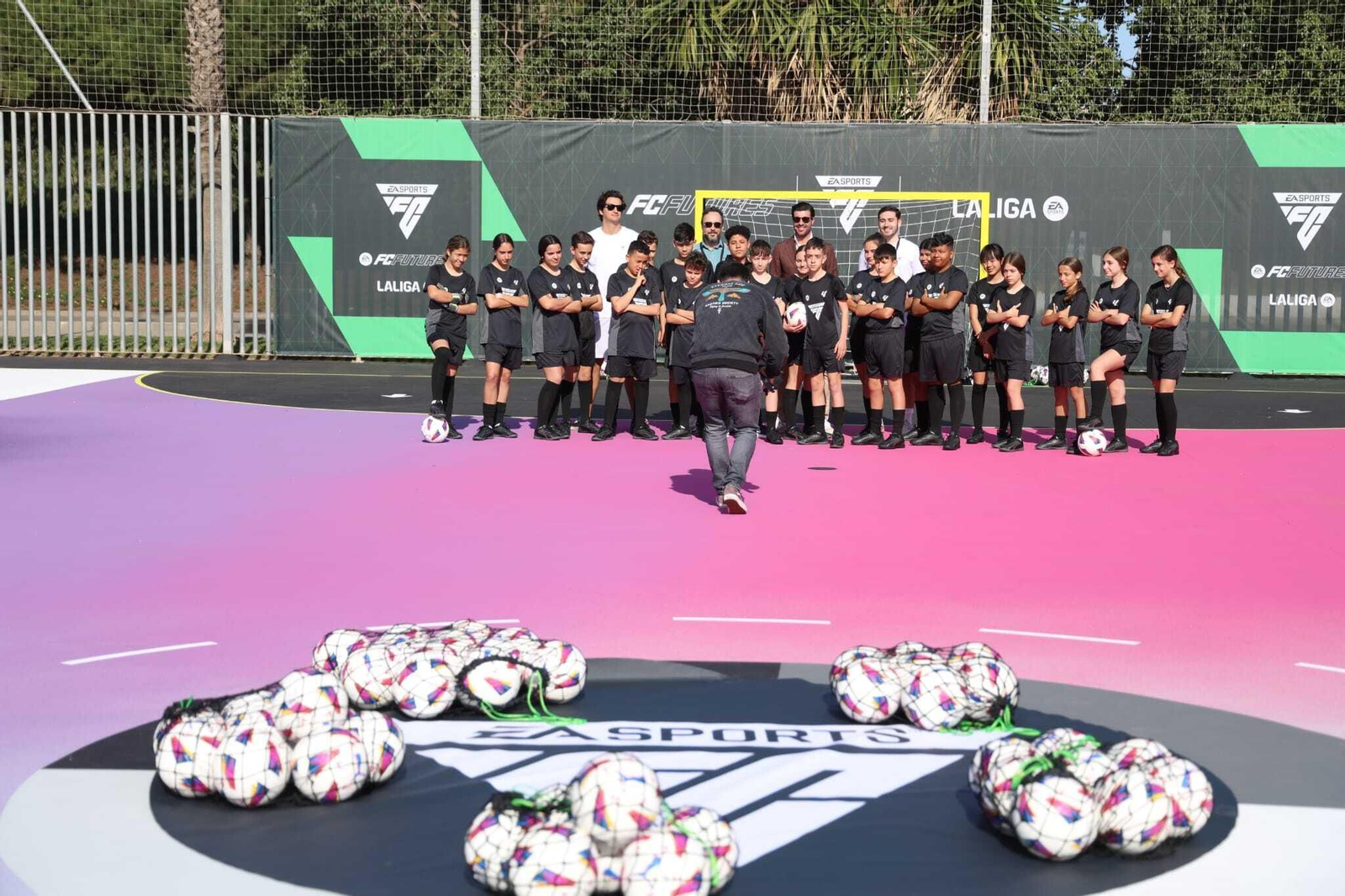 EA Sports y LaLiga lanzan una pista futurista en La Luz