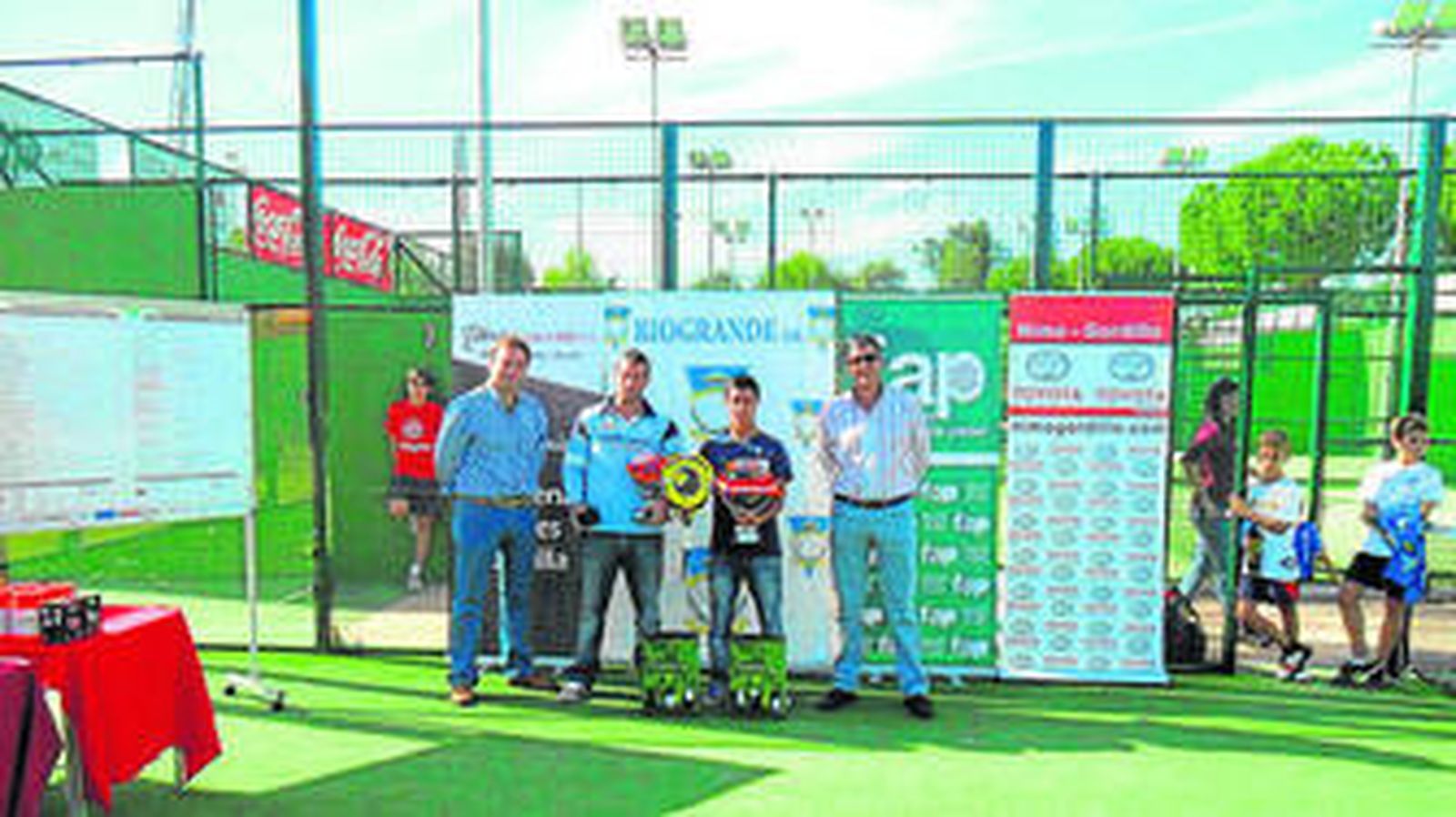 Uno de los torneos celebrados en el Club Deportivo Río Grande, que nació hace ya 30 años.