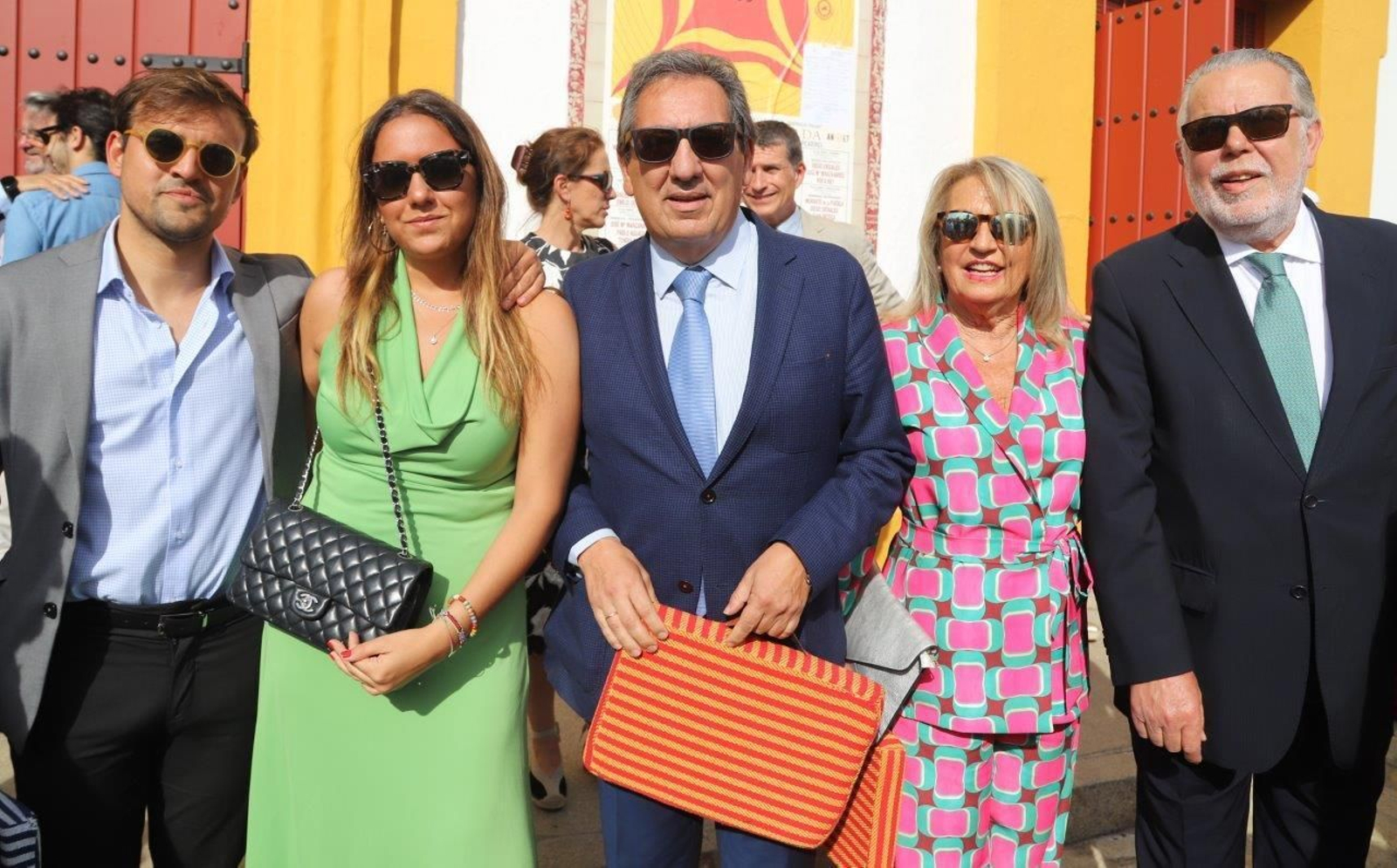 José Sobrino, Paula Pulido, Antonio Pulido, Victoria Peso y Salvador Blanco