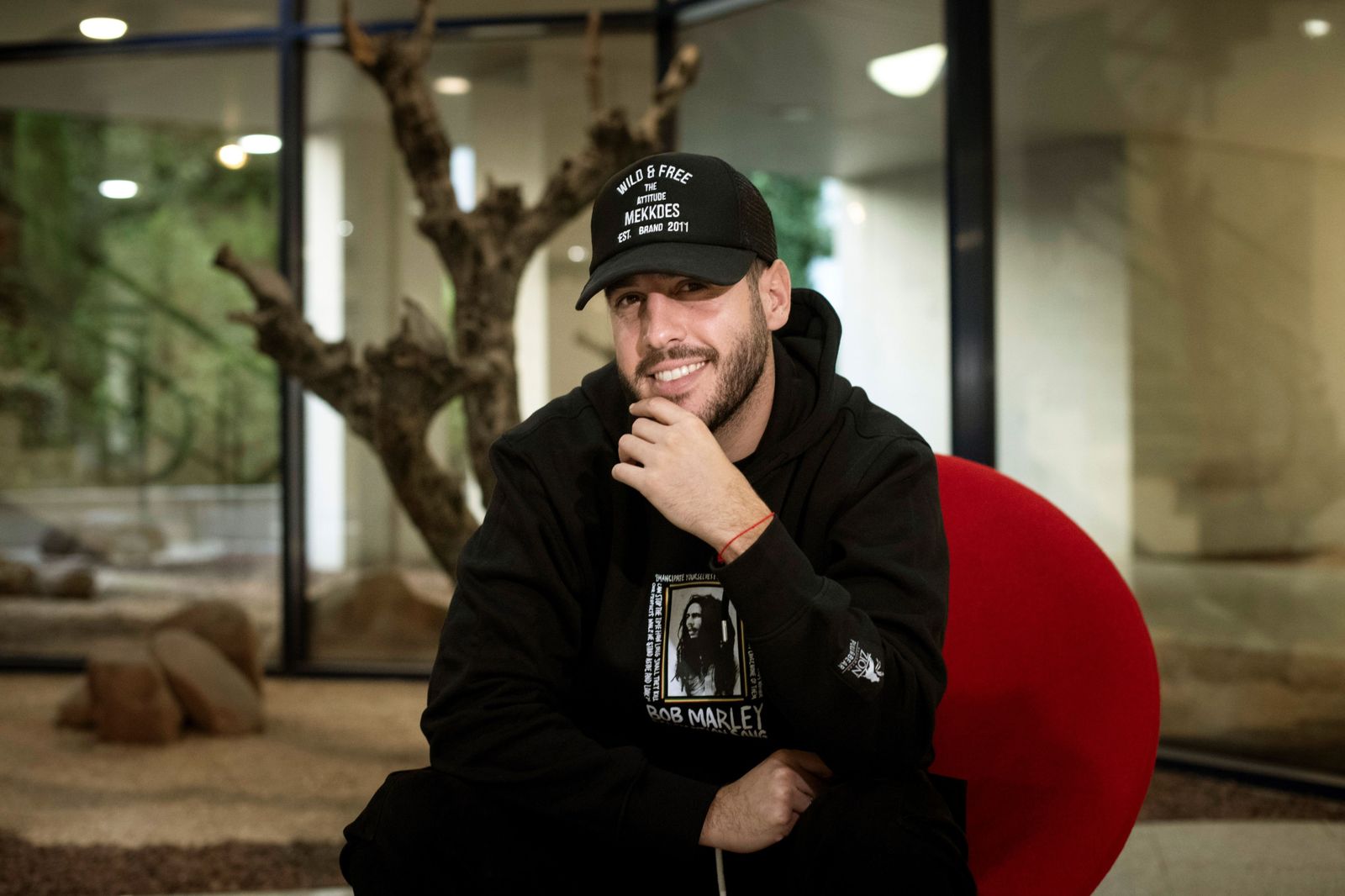 El cantante Antonio José durante una entrevista en Madrid.