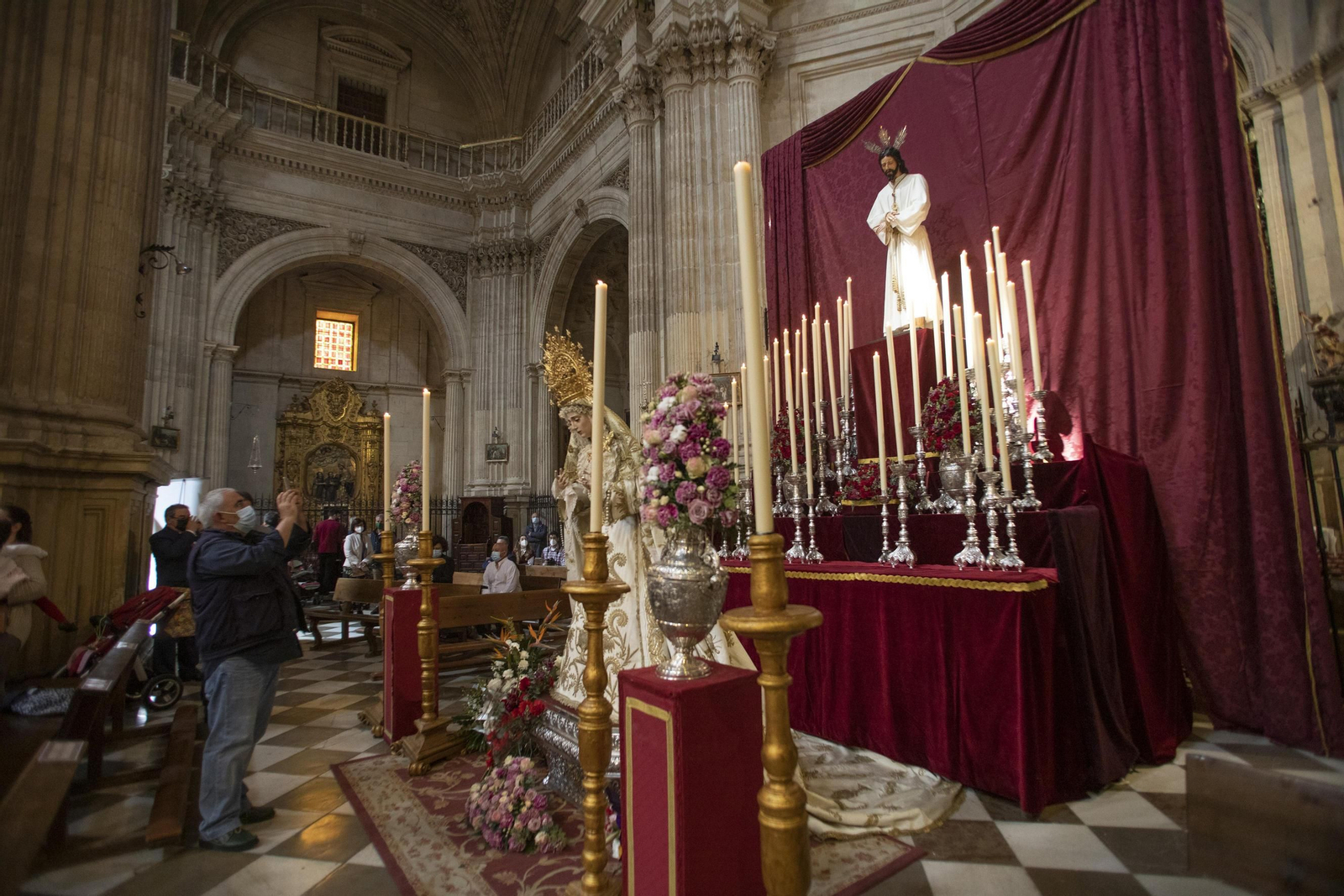 Las imágenes del Cautivo en la parroquia del Sagrario