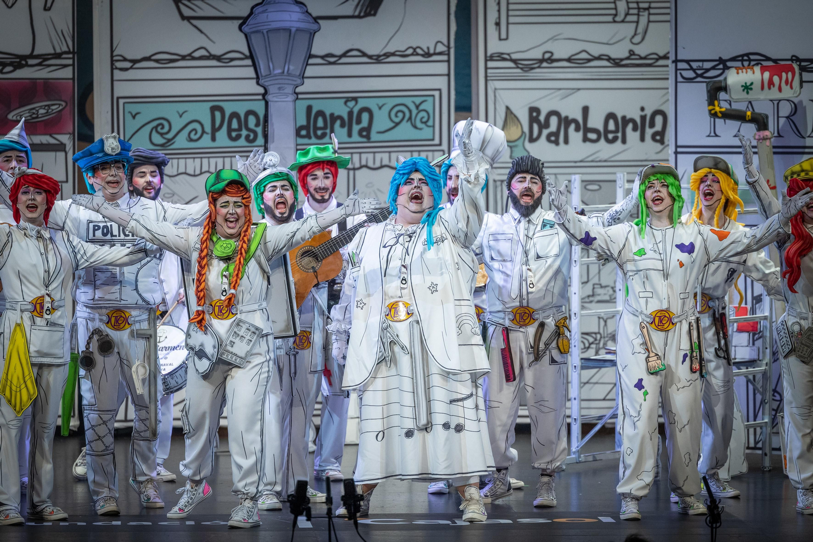 Comparsa 'La tinta obrera'