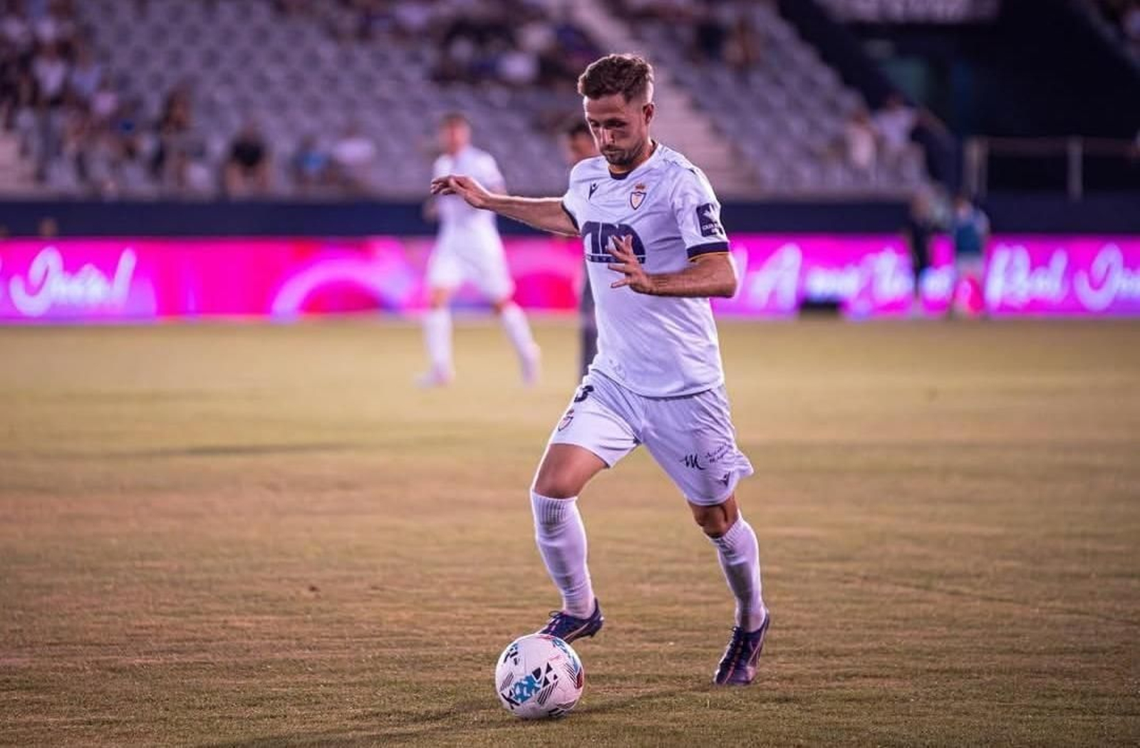 Connor, en un partido en La Victoria.