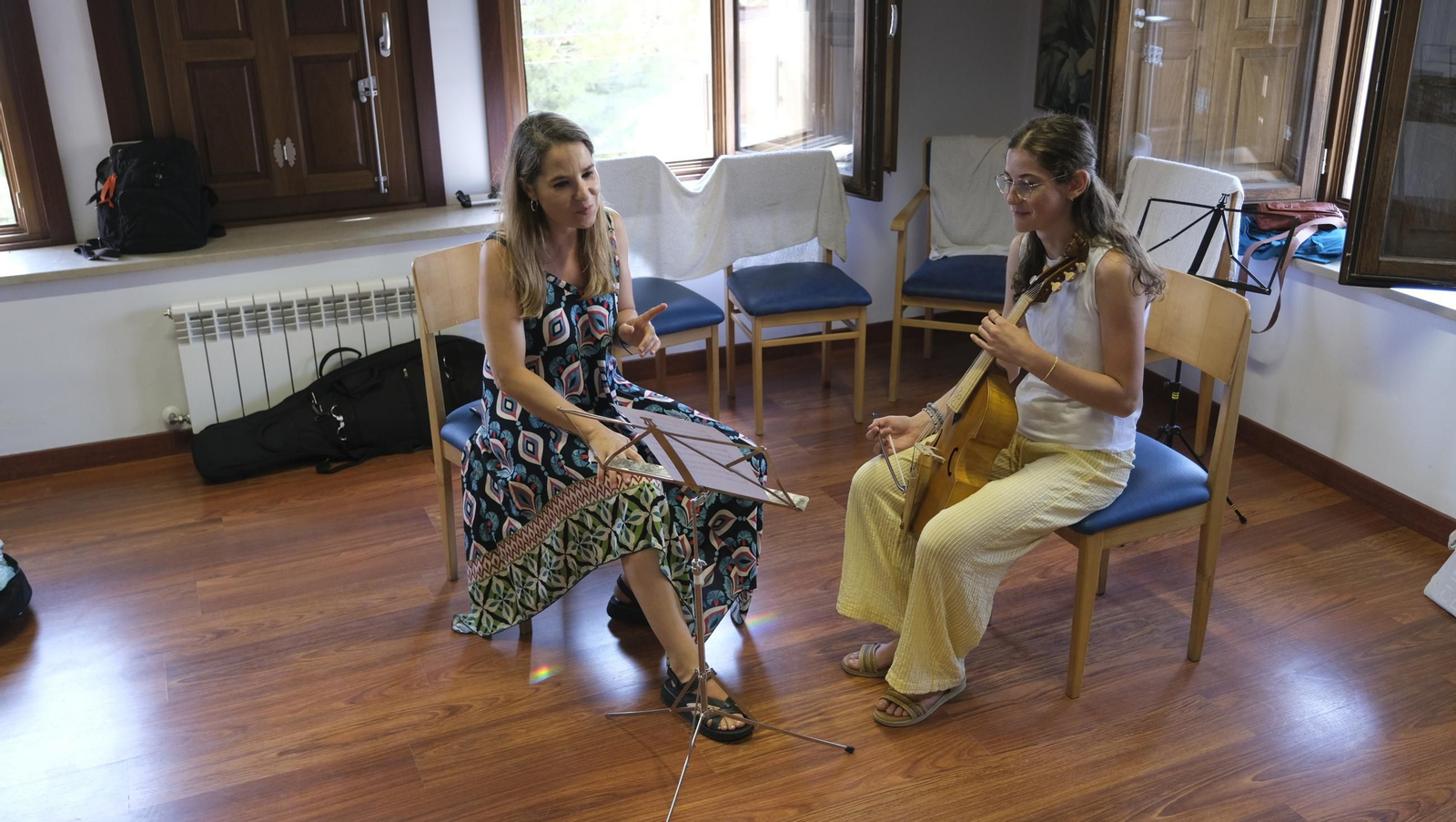 El curso de viola da gamba del Festival de Vélez Blanco, en imágenes