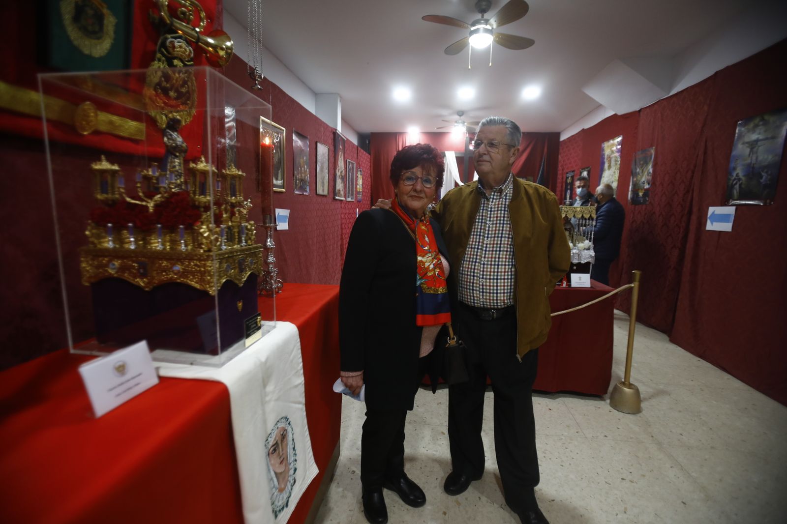 La exposición de pasos de Semana Santa en miniatura de la Asociación de Vecinos Nuestra Señora de Belén, en imágenes
