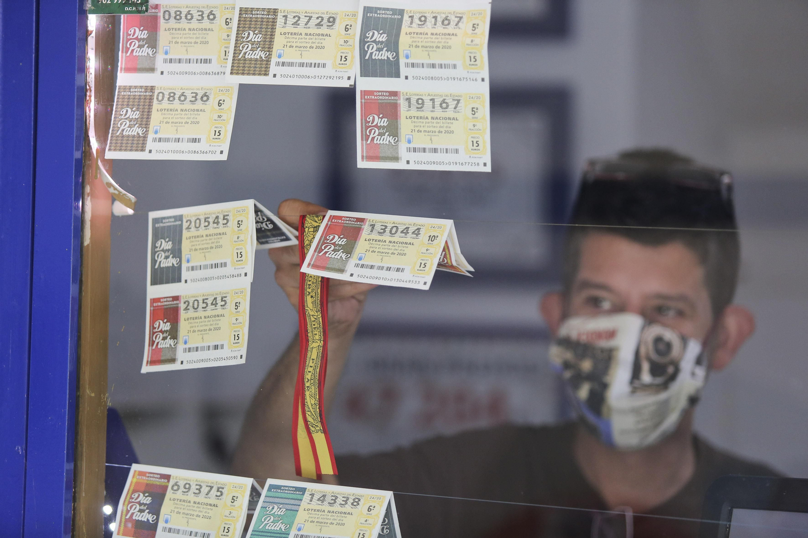 Una administración de lotería. Una administración de lotería.