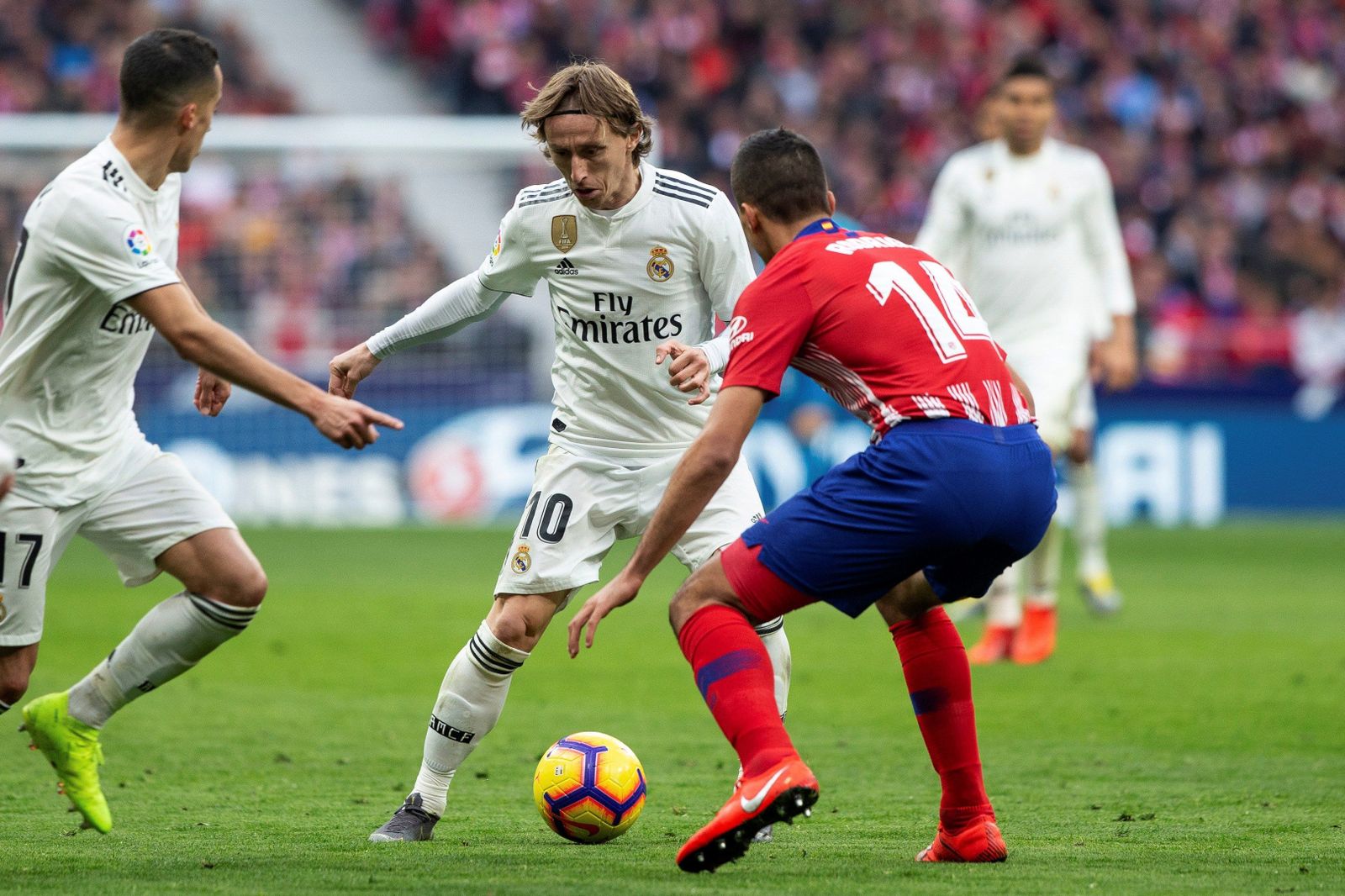 Las imágenes del Atlético de Madrid-Real Madrid